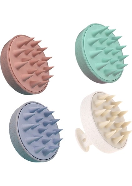 Silikon Saç Derisi Masaj Tarağı - Renkli (Yurt Dışından) modelleri