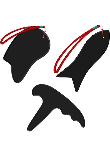 No.9 3/4/5 Adet/takım Doğal Bian Taş Spa Terapi Guasha Masaj Taş Iğne Kazıma Tahtası Hurdaya Plaka Dropshipping (Yurt Dışından)