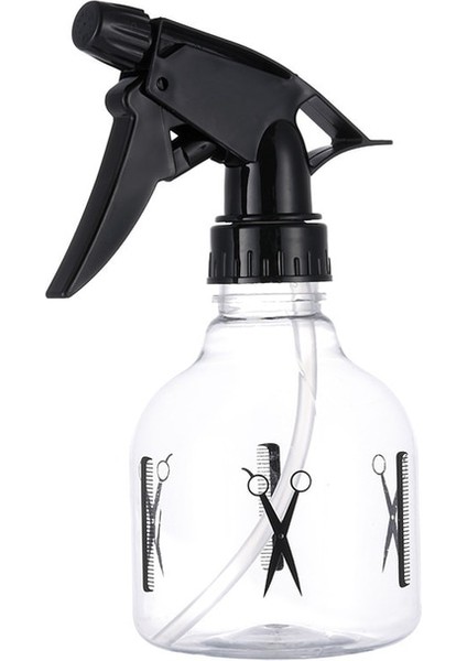 Beyaz 250ML 250ML Kuaförlük Sprey Şişesi Boş Şişe Doldurulabilir Sis Şişesi Berber Pro Salon Çok Fonksiyonlu Saç Şekillendirici Araçları (Yurt Dışından)