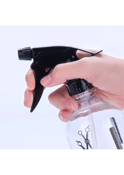 Beyaz 250ML 250ML Kuaförlük Sprey Şişesi Boş Şişe Doldurulabilir Sis Şişesi Berber Pro Salon Çok Fonksiyonlu Saç Şekillendirici Araçları (Yurt Dışından)