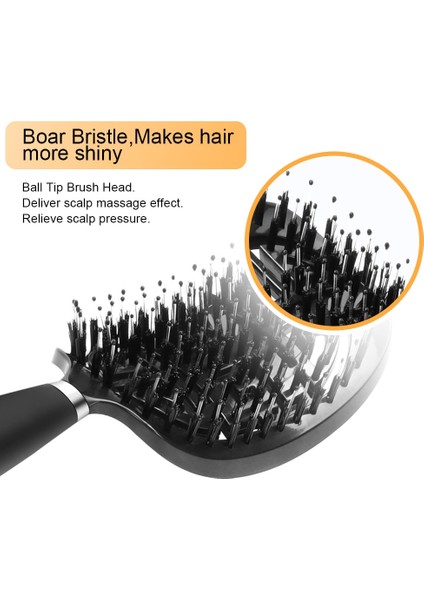 Mavi Saç Tarak Anti-Statik Hairbush Saç Derisine Masaj Tarak Kadınlar Islak Kıvırcık Detangle Saç Fırçası Anti-Frizz Fırça Şekillendirici Araçları (Yurt Dışından) indirimleri