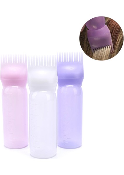 120 ml 3 Renk Saç Boyası Aplikatör Fırça Şişeleri Boyama Şampuan Şişesi Yağ Tarak Saç Boyası Şişesi Aplikatör Saç Boyama Şekillendirici Aracı (Yurt Dışından) modelleri