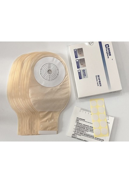 Velcro ile Kapatılmış 10PCS Yumuşak!10 Adet/30 Adet Kolostomi Torbası, Tek Parça Sistem Ostomi Kesesi, Stoma Boyutu 15-60MM Için, Sızıntıyı Önlemek Için (Yurt Dışından) indirimleri