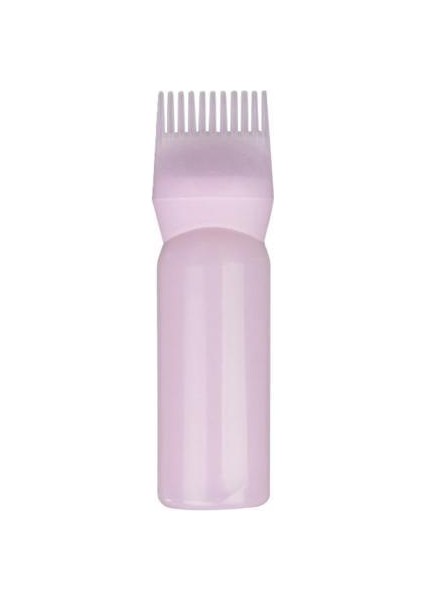 Pembe Aplikatör Fırça Dağıtım Salon Saç Boyama Boyama Kadın Güzellik 170 ml Pro Salon Saç Bakım Şişesi Sıcak Saç Boyası Şişesi (Yurt Dışından)