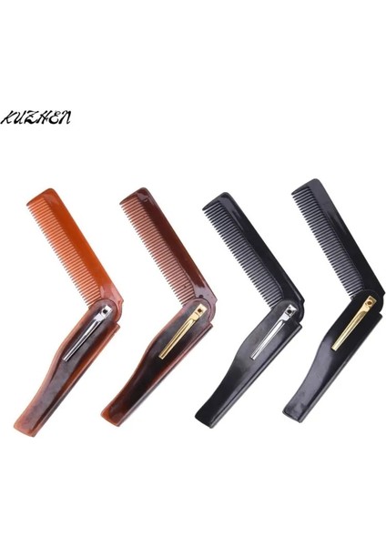 Tip 7 4 Renk 170X20X10MM Katlanabilir Saç Tarak Cep Klip Saç Bıyık Sakal Tarağı Saç Şekillendirici Aracı Kuaförlük Tarak (Yurt Dışından) fiyatları
