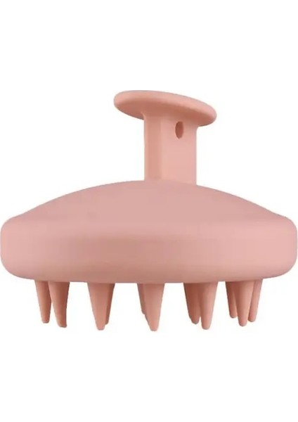 04 Yeni Taşınabilir Silikon Saç Fırçası Kafa Vücut Derisi Masaj Fırçası Saç Yıkama Temiz Tarak Banyo Spa Duş Meridyen Masaj Fırçası (Yurt Dışından)