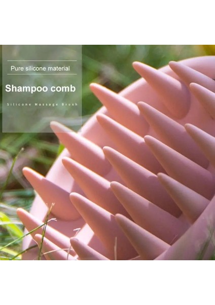 04 Yeni Taşınabilir Silikon Saç Fırçası Kafa Vücut Derisi Masaj Fırçası Saç Yıkama Temiz Tarak Banyo Spa Duş Meridyen Masaj Fırçası (Yurt Dışından) modelleri
