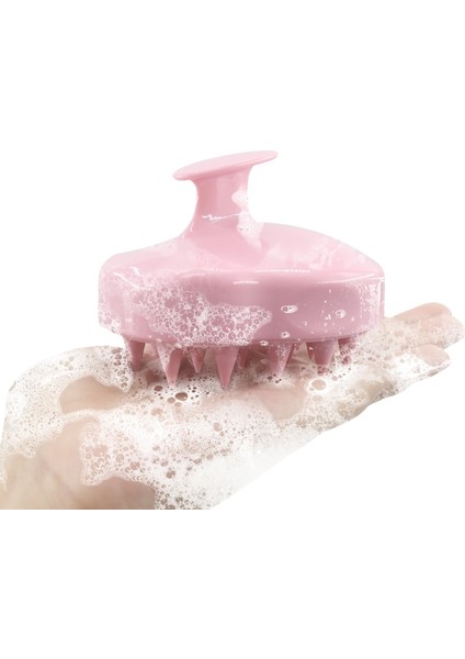 LMZ046-PINK Lohas Taşınabilir Saç Fırçası Silikon Şampuan Fırçalar Saç Masaj Tarak Kuru Yıkama Kafa Saç Derisi Masaj Fırçası Saç Büyümesi Için (Yurt Dışından) modelleri
