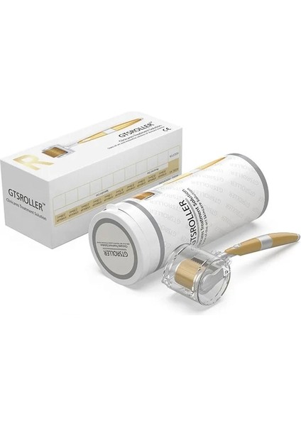 0.3 Gtsroller 192 Ev Kullanımı Microneedle Derma Rulo Altın Iğneler Tıbbi Sınıf Terapi Cilt Bakımı Için Titanyum Iğneler Dermaroller (Yurt Dışından)