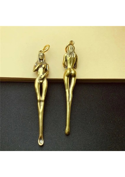 05 Vintage Pirinç Earpick Stereoskopik Güzellik Kulak Kaşığı Kolye Kulak Kiri Seçiciler Temizleme Aracı Kişiselleştirilmiş Yaratıcı Hediye El Sanatları (Yurt Dışından) modelleri