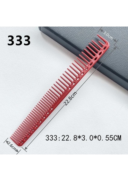 333 - Kırmızı 332 333 337 338 Saç Kesme Tarağı Kuaförlük Taraklar Kuaför Profesyonel Uzun Saç Seyrek Diş Salon Şekillendirici Araçları Y0927 (Yurt Dışından) fiyatları