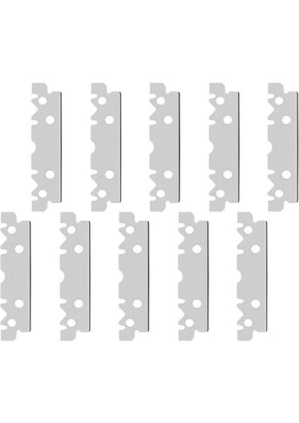 10 Bıçak 4 Renk Metal Manuel Jilet Berber Profesyonel Düz Kenar Erkek Jilet Değiştirilebilir Bıçaklı Jilet Katlanır Jilet Aracı (Yurt Dışından)