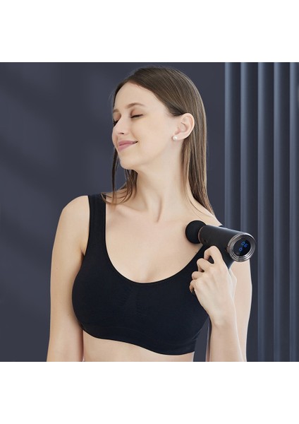 6 Dişli Siyah Mini Fasya Tabancası Masaj Tabancaları Egzersiz Rahatlama Massageador Kaslı Fitness Sonrası Masaj ve Gevşeme Pistolas De Masaje (Yurt Dışından) modelleri