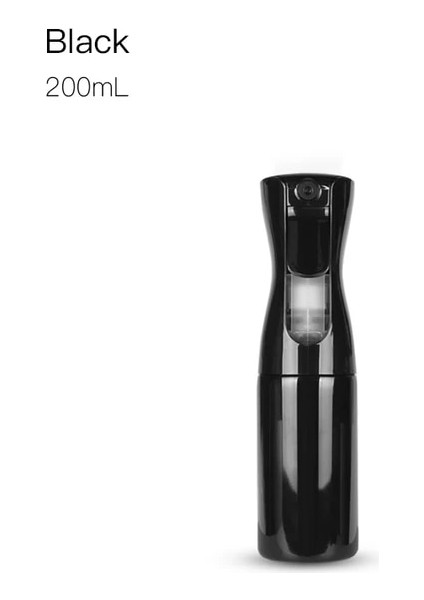 Siyah 200ML 200/300ML Kuaförlük Sprey Şişesi Sürekli Basınçlı Sulama Kovası Güzellik Salonu Dolum Şişesi Sis Püskürtücü Berber Saç Araçları (Yurt Dışından) fiyatları