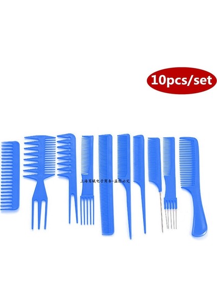 5 Adet Yeni Gelenler Erkek Kadın Güzellik Salonu Saç Şekillendirici Kuaförlük Siyah Plastik Fırça Tarak Anti-Statik Saç Fırçası Modelleme Araçları (Yurt Dışından)
