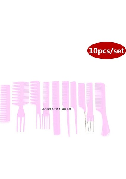 5 Adet Yeni Gelenler Erkek Kadın Güzellik Salonu Saç Şekillendirici Kuaförlük Siyah Plastik Fırça Tarak Anti-Statik Saç Fırçası Modelleme Araçları (Yurt Dışından)