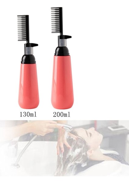 130ML 1 Adet Profesyonel Saç Boyama Tarağı Boş Saç Boyası Şişesi Aplikatör Fırça Dağıtım Salon Saç Boyama Şekillendirici Araçları (Yurt Dışından) fırsatları