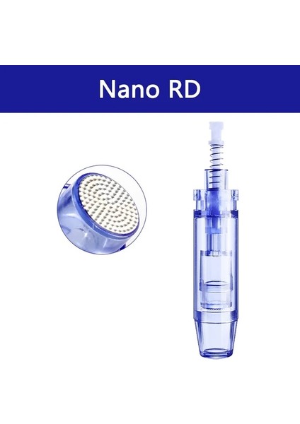 10 Adet Nano Rd 10/50/100 Adet Derma Aracı Süngü Iğneler Kartuşu Dr. Kalem Için A1 NANO/9PIN/12PIN/36PIN/42PIN Mikro Cilt Iğneleme Yedek Kafa (Yurt Dışından)
