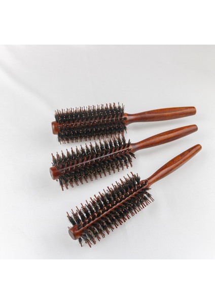 S Domuz Kılı Masif Ahşap Kıvırcık Saç Tarağı Kare Saplı Saç Rulosu Tarak Ev Tarzı Dört Düz Döner Taraklı Saç Fırçası (Yurt Dışından) modelleri