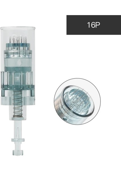16PIN 10 Adet Süngü Çift 11/16/24/36/42/nano Mikro Iğne Kartuş Ipuçları Elektrikli Derma Damgası Dr.pen M8 Cilt Mts Anti Aging (Yurt Dışından)