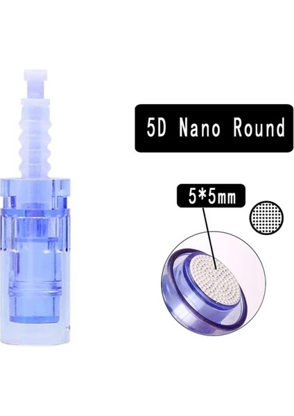 5d Nano Yuvarlak Dr Pen Ultima A6 Kartuş Iğne Süngü Derma Kalemi Dr.pen E30 M7 M5 Mikroiğneleme 9 12 36PIN Nano Yuvarlak Mts Pmu Eyeliner Dövme (Yurt Dışından)