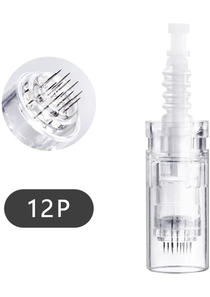 50 Adet 12 Pın 10/50/100 Adet Derma Aracı Süngü Iğneler Kartuş Dr.pen N2/m5/m7 Nano/12 Pin/36 Pin/42 Pin Mikro Cilt Iğneleme Yedek Kafa (Yurt Dışından)
