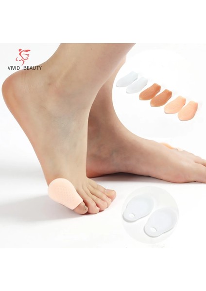 White-4pcs 4pcs=2pairs Silikon Jel Bunyon Koruyucu Ayak Düzleştirici Ayırıcı Ped Düzelticiler (Yurt Dışından) fiyatları