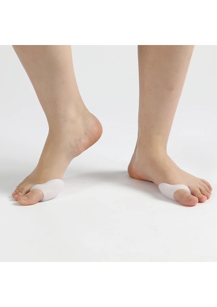 White-4pcs 4pcs=2pairs Silikon Jel Bunyon Koruyucu Ayak Düzleştirici Ayırıcı Ped Düzelticiler (Yurt Dışından) indirimleri