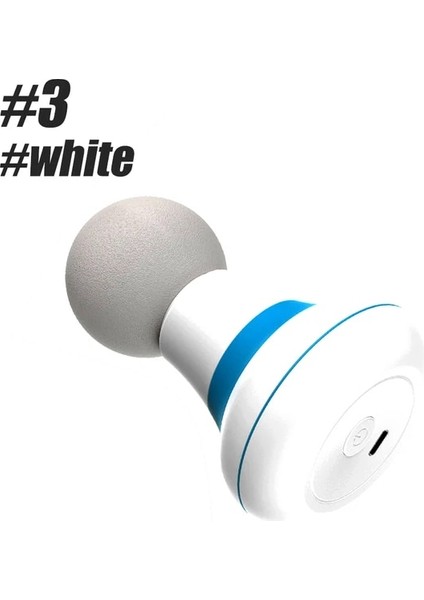 Tip 3- Beyaz Mini Elektrikli El Masajı, 6 Hız Titreşim Modlu, Akülü Elde Taşınabilir ve Taşınabilir, Omuza Uygun, Boyun Sırt Masajı (Yurt Dışından) fiyatları