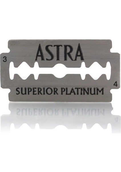 3 Kutu 300 Adet Astra Platinum Çift Kenar Üstün Platin Çift Kenarlı Emniyetli Tıraş Bıçağı Paslanmaz Çelik En Üst Kalite. (Yurt Dışından)