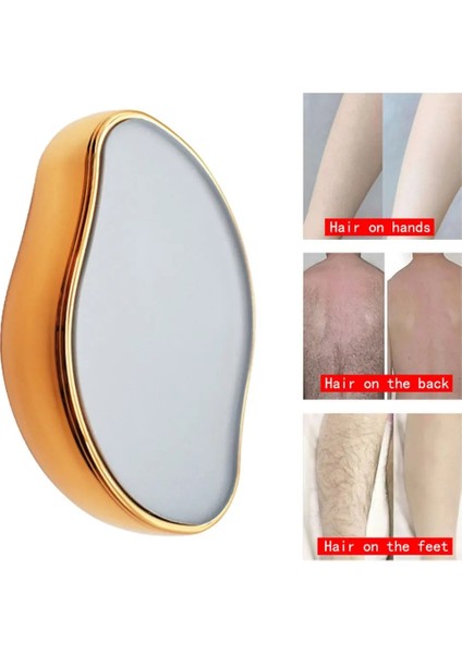 Tip 1 Kristal Saç Silgi Fiziksel Epilasyon Ağrısız Güvenli Epilatör Yeniden Kullanılabilir Vücut Güzellik Epilasyon Aracı Cam Epilasyon (Yurt Dışından) fırsatları