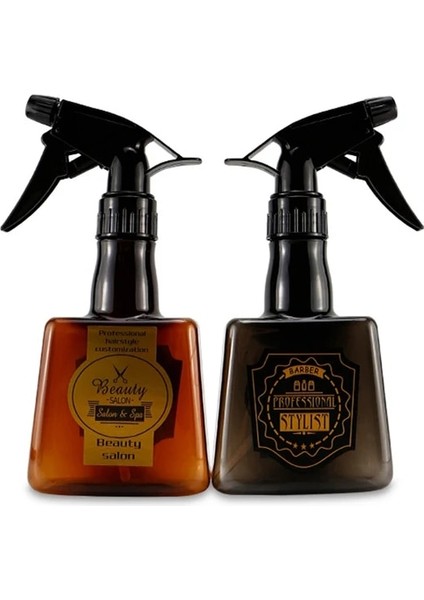 Gri Boş Berber Su Sprey Şişeleri, 250 ml Retro Kuaför Kuaför Kuaför Saç Kesimi Için Tetik Püskürtücü Şişeler (Yurt Dışından) modelleri