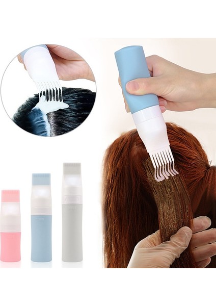 Pembe 38 ml Saç Boyası Aplikatör Şişeleri Plastik Boyama Şampuan Şişesi Yağ Tarak Fırça Şekillendirici Aracı Saç Boyama Saç Araçları 38/60/80 ml (Yurt Dışından) fırsatları