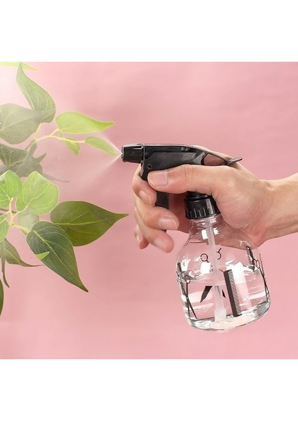 250 ml 250 ml Kuaförlük Sprey Şişesi Salon Kuaför Saç Araçları Su Püskürtücü Şeffaf Makyaj Tarzı Taşınabilir Plastik Sprey Şişeleri (Yurt Dışından)