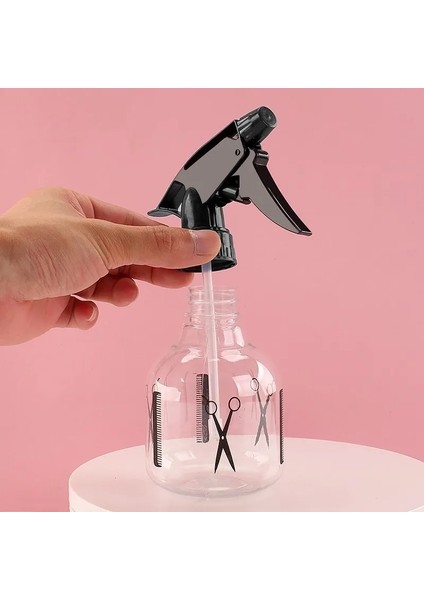 250 ml 250 ml Kuaförlük Sprey Şişesi Salon Kuaför Saç Araçları Su Püskürtücü Şeffaf Makyaj Tarzı Taşınabilir Plastik Sprey Şişeleri (Yurt Dışından)