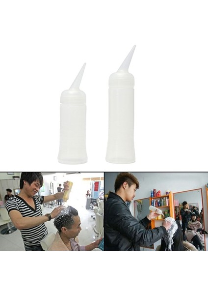 260ML 120/260ML Salon Saç Rengi Ölçüm Aplikatör Şişe Ölçeği Kuaförlük Aracı (Yurt Dışından)
