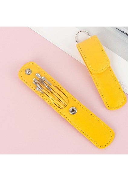 Pu-Yellow-6 Adet 6 Adet/takım Kulak Kiri Toplayıcı Kulak Tıkacı Balmumu Sökücü Paslanmaz Çelik Delme Kiti Kulak Kiri Küret Kaşık Bakımı Kulak Temizleme Aracıkulak Temizleyici (Yurt Dışından) fiyatları