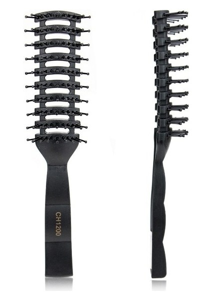 1200 Yağ Tarağı 1 Adet Orijinal Saç Fırçası Sihirli Saç Tarak Dolaşık Açıcı Saç Fırçası Detangle Bit Masaj Tarak Kadın Arapsaçı Kuaför Salonu (Yurt Dışından)