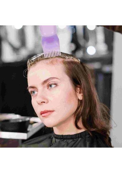 Gösterildiği Gibi 3 Adet Kök Tarak Aplikatör Şişesi Saç Yağı Aplikatör Şişesi Saç Boyası Tarak Şişesi (Yurt Dışından)