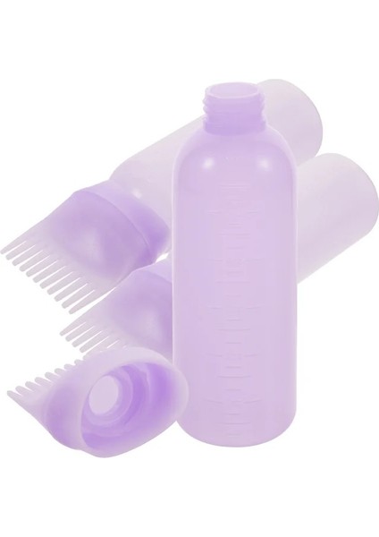 Gösterildiği Gibi 3 Adet Kök Tarak Aplikatör Şişesi Saç Yağı Aplikatör Şişesi Saç Boyası Tarak Şişesi (Yurt Dışından) fiyatları