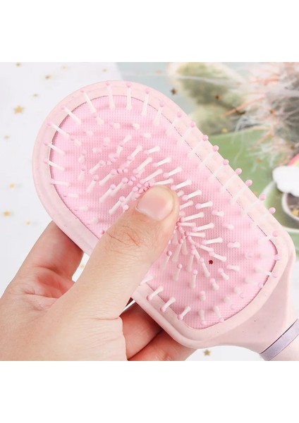 1886-MOR Masaj Tarak Hava Yastığı Kuaförlük Tarak Plastik Büyük Diş Şekillendirici Tarak Düz Kıvırcık Islak Saç Dıy Kuaförlük Aracı (Yurt Dışından) fırsatları