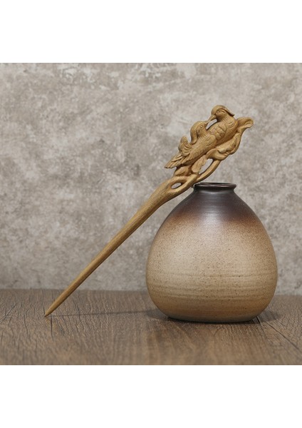 Stil 6 Çoklu Stiller Carve Tokalar Şekillendirici Araçları Antik Cheongsam Saç Tokası Klasik Vintage Sandal Ağacı Ahşap Butik (Yurt Dışından) modelleri