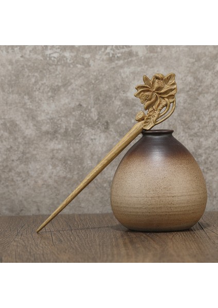 Stil 6 Çoklu Stiller Carve Tokalar Şekillendirici Araçları Antik Cheongsam Saç Tokası Klasik Vintage Sandal Ağacı Ahşap Butik (Yurt Dışından) indirimleri