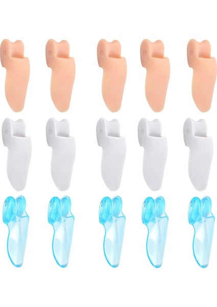 Beyaz Sıcak Unisex Başparmak Düzeltici Yumuşak Silikon Tek Delik Ayak Ayırıcı Düzleştirici Bunyon Atelleri Bunyon Pedleri Kadın Erkek Için (Yurt Dışından) fırsatları
