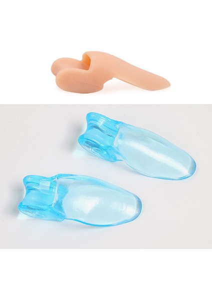 Beyaz Sıcak Unisex Başparmak Düzeltici Yumuşak Silikon Tek Delik Ayak Ayırıcı Düzleştirici Bunyon Atelleri Bunyon Pedleri Kadın Erkek Için (Yurt Dışından) indirimleri