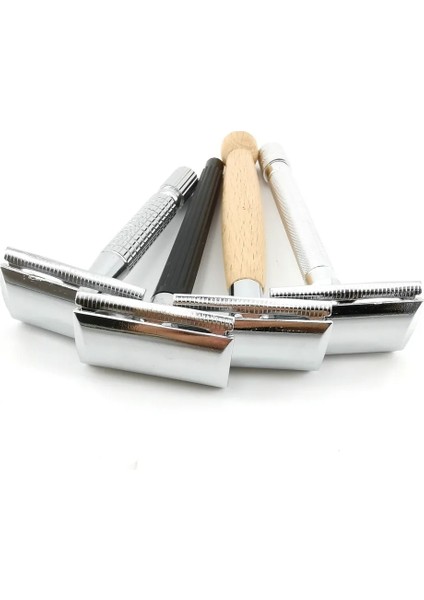 Ahşap Saplı Emniyetli Jilet Çift Kenarlı Erkekler Jileti Tıraş Yüz Tıraş Bıçağı Tıraş Makinesi Eko Jilet Tek Bıçaklı (Yurt Dışından) fiyatları