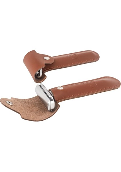 Jilet ve Kutu Emniyetli Jilet Erkekler Için Düz Jilet Ayarlanabilir Yakın Tıraş Klasik Çift Kenarlı Tıraş Bıçağı Bıçak Değiştirme Tıraş Seti (Yurt Dışından)