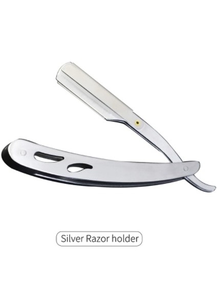 1 Adet Japonya 440C Vintage Jilet Seti Fırça Erkek Keskin Jilet Berber Dükkanı Kafa Tıraş Bıçağı Karbon Çelik Düz Jilet Ahşap Saplı (Yurt Dışından)