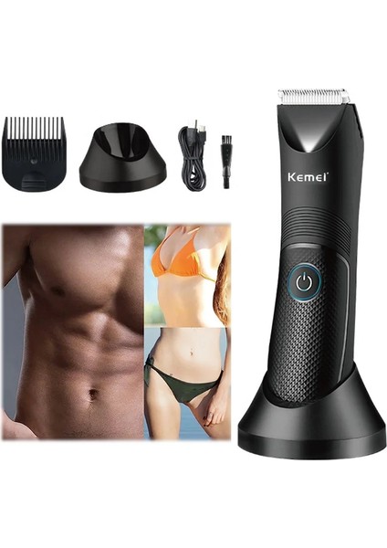 Kutu ile Kemei Saç Kesimi Çok Fonksiyonlu Elektrikli Saç Kesme Makinesi USB Tabanı Yıkanabilir Erkek Tıraş Makinesi Kasık Sakal Düzeltici KM-1838 (Yurt Dışından) fiyatları