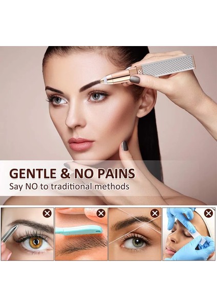 Pembe USB 2 In 1 Kadın Elektrikli Epilatör USB Şarj Taşınabilir Saç Çıkarıcı Bikini Kadınlar Için Ağrısız Tıraş Makinesi Vücut Yüz Kaş Düzeltici (Yurt Dışından) indirimleri